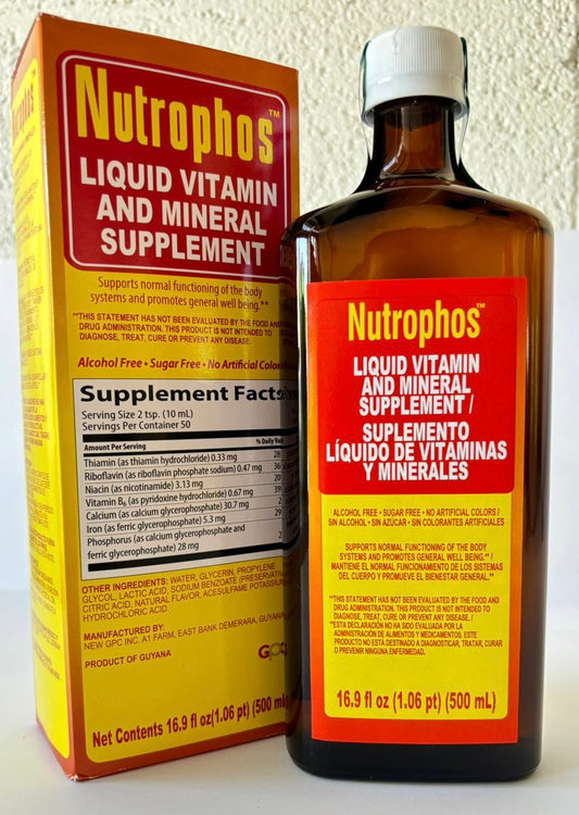 Nutrophos Liquid Vitamin and Mineral Supplement