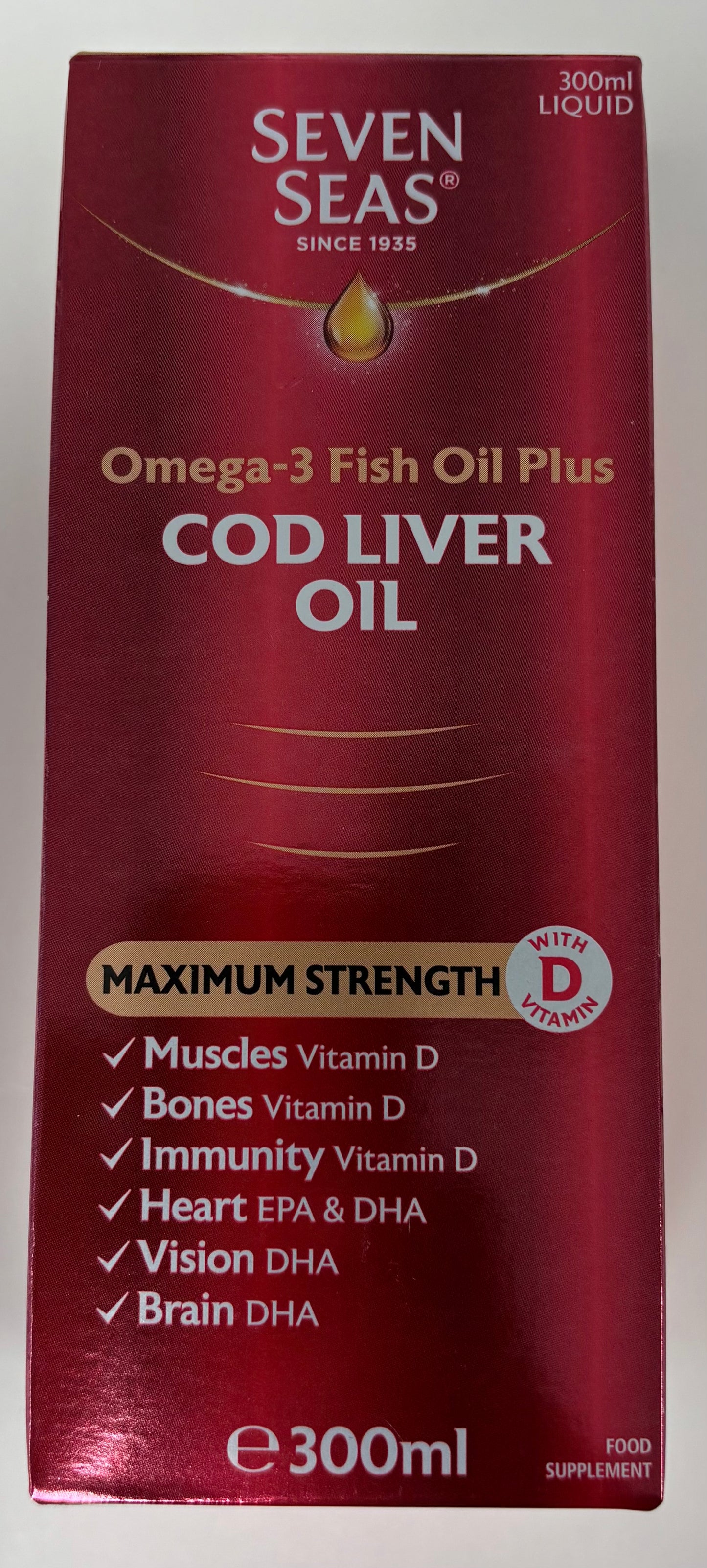 Seven seas Cod Liver Oil 300ml