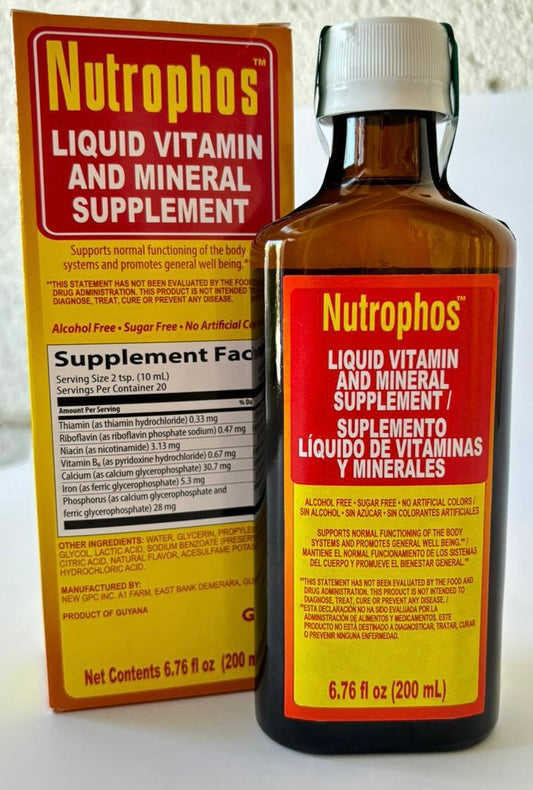 Nutrophos Liquid Vitamin and Mineral Supplement