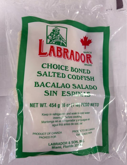 Choice Boned Salted Codfish 1lb